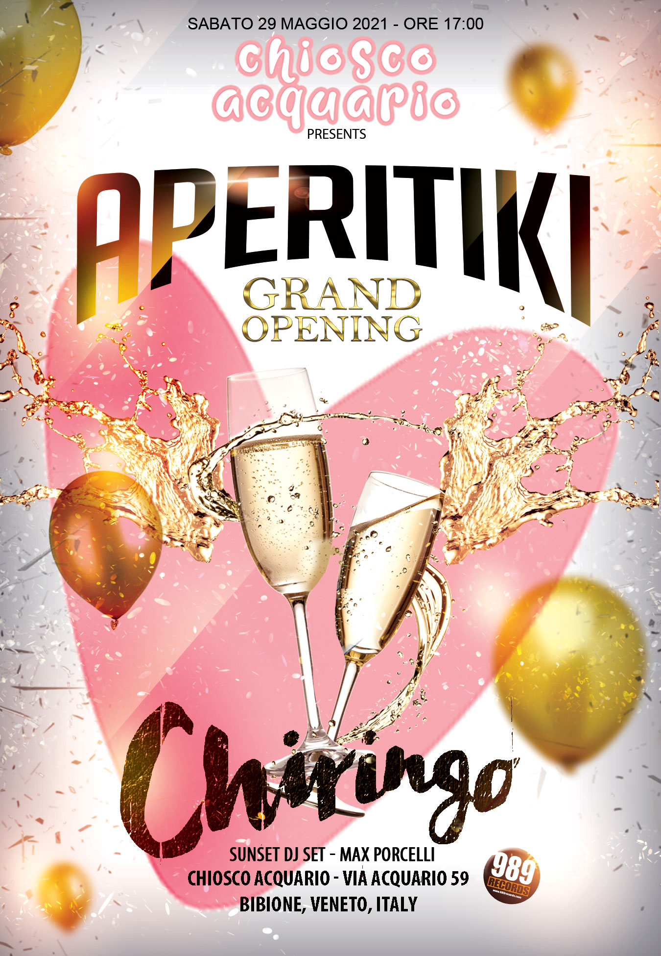 Inaugurazione Aperitiki Estate 2021 ore 17