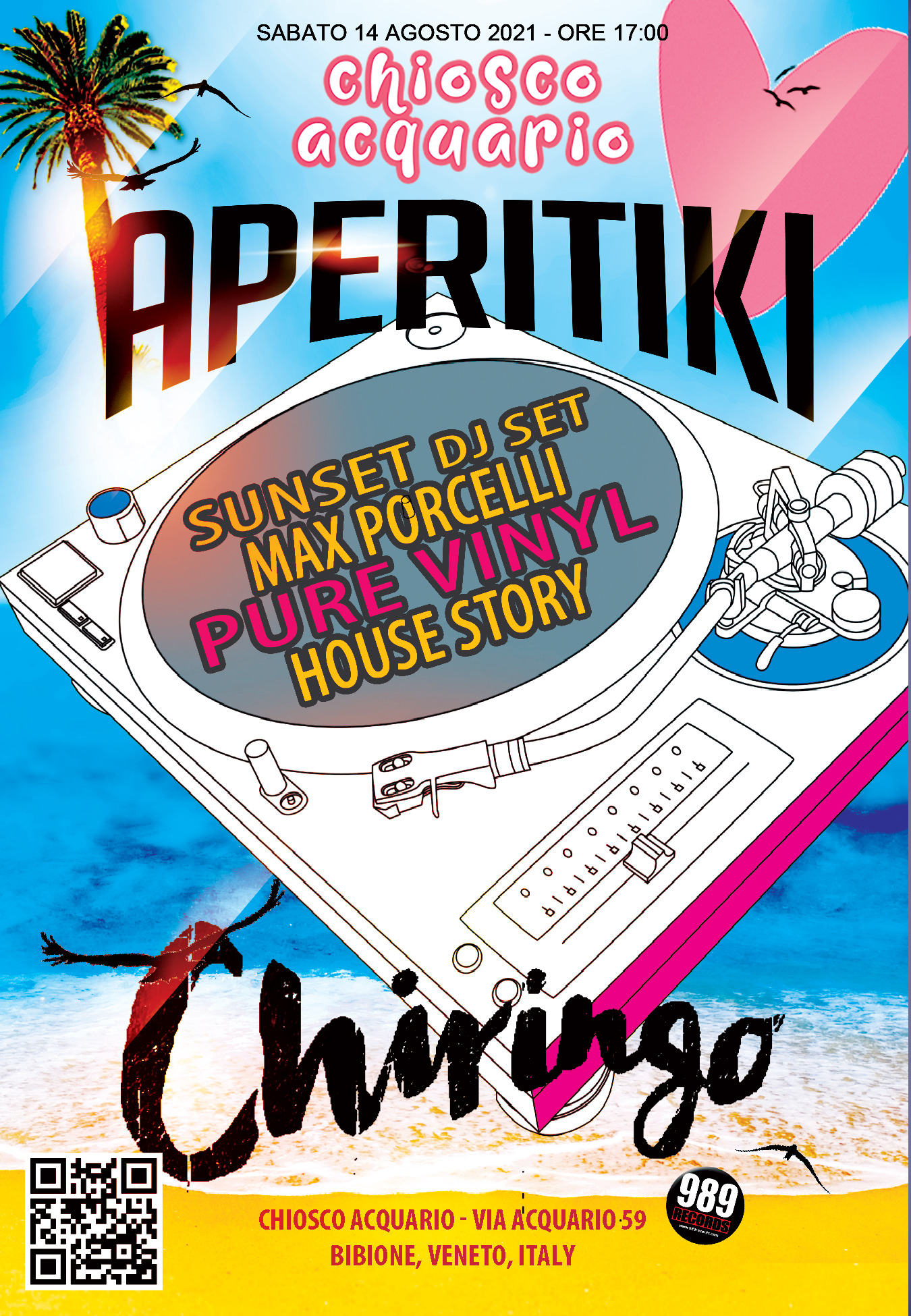 Aperitiki - Pure Vinyl House Story 2021 chiosco acquario