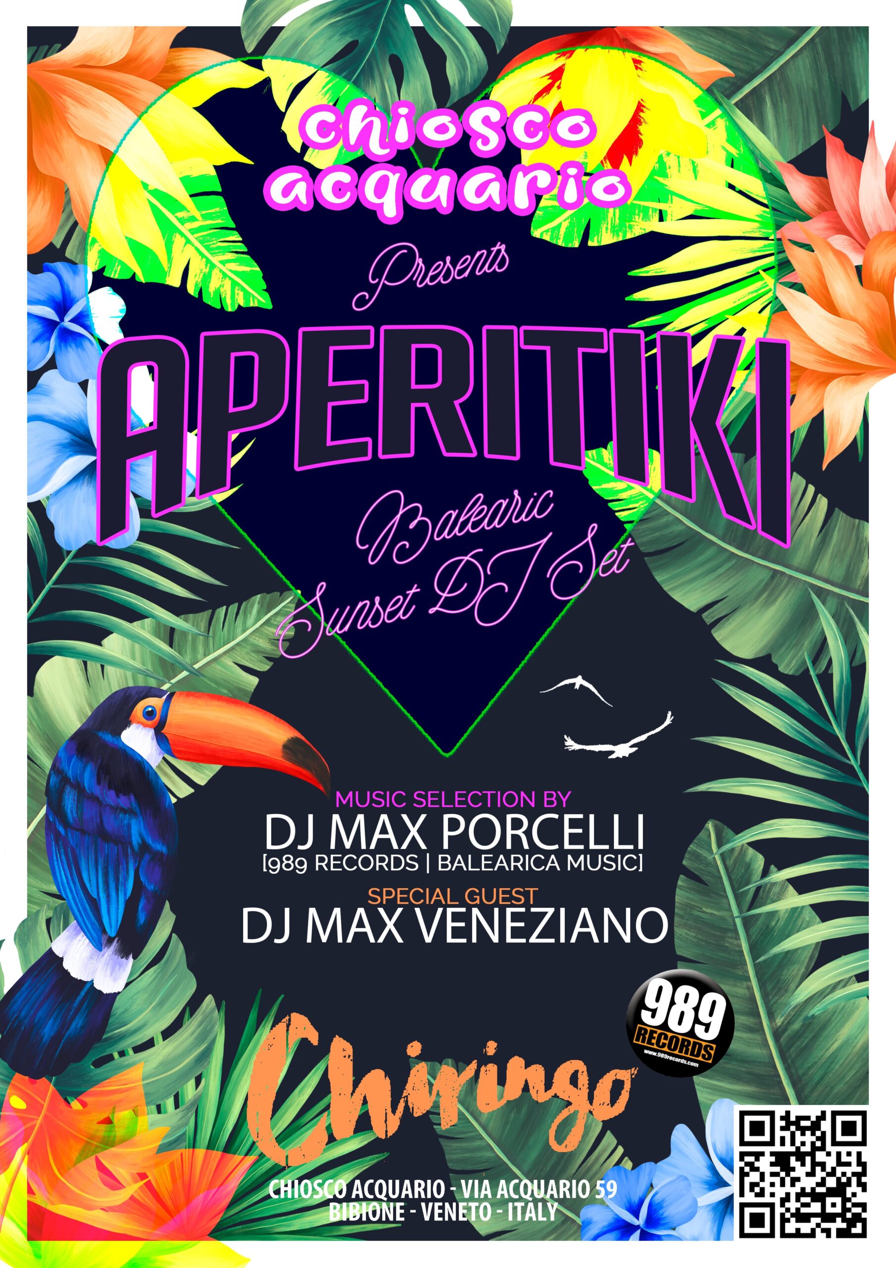 aperitiki max porcelli max veneziano chiosco acquario bibione