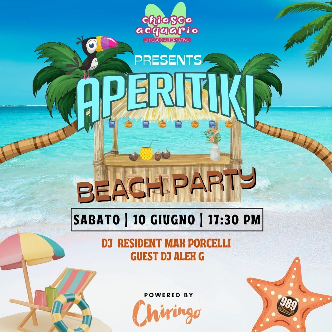 Aperitiki 2023 Beach Party - Special Guest Alex G
